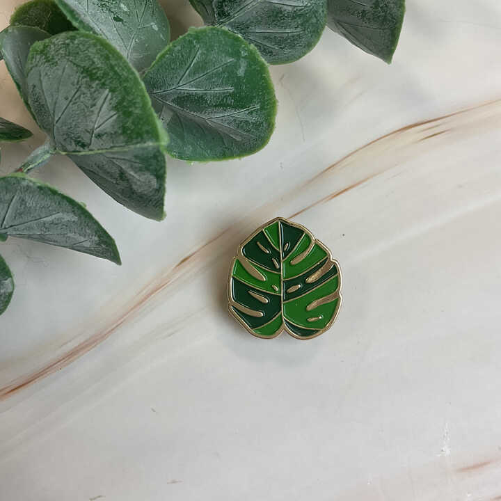 Outback Leaf Pin Badge