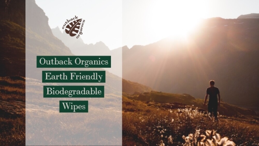 Biodegradable Wet Wipes Outback Organics